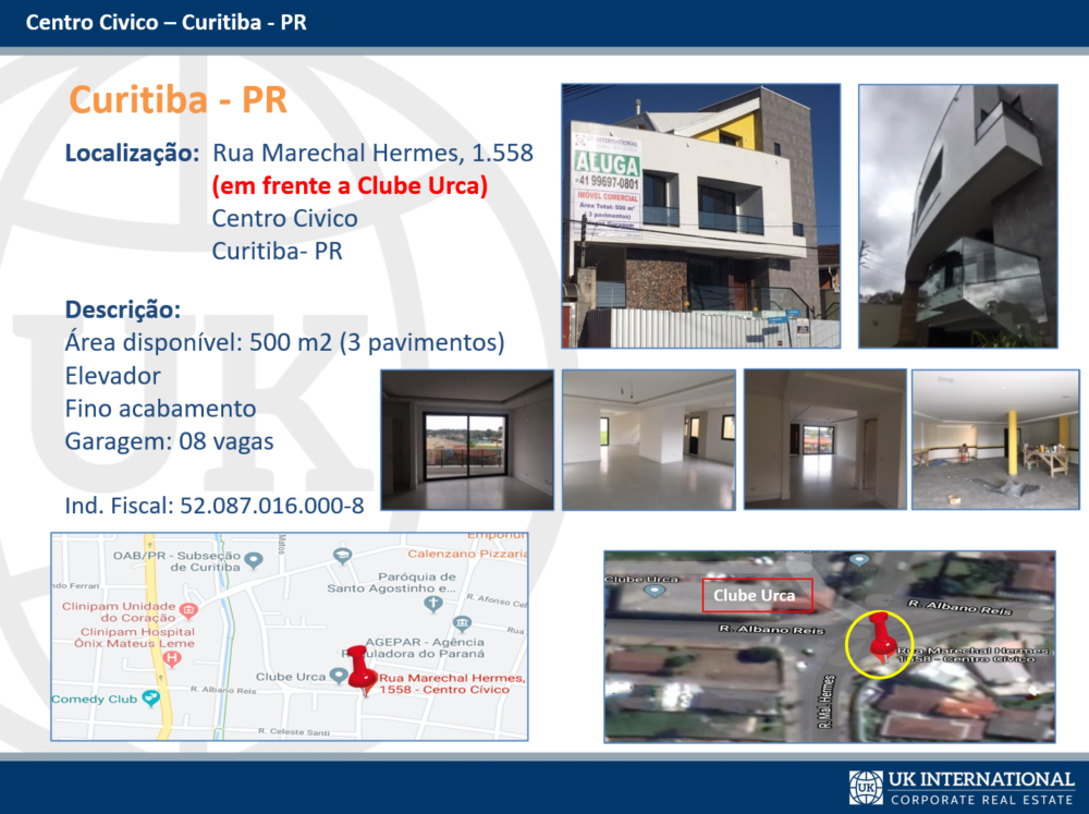 Imovel Comercial (em frente Clube Urca) - UK International